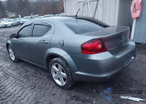 2013 Dodge Avenger Se from USA, damaged, VIN 1C3CDZABXDN536389